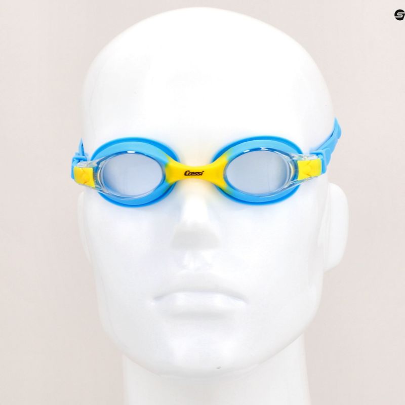 Cressi Dolphin 2.0 gyermek úszószemüveg sárga USG010203B 7