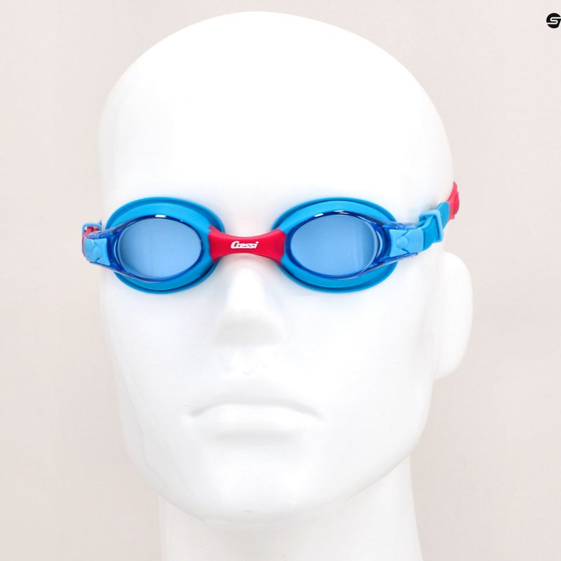 Cressi Dolphin 2.0 gyermek úszószemüveg kék és rózsaszín USG010240 7