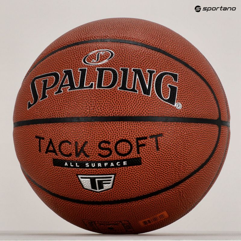 Spalding Tack Soft kosárlabda barna 76941Z 5