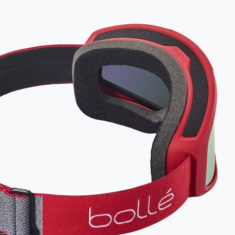 Gogle narciarskie Bollé Bedrock Plus carmine red/sunrise 3