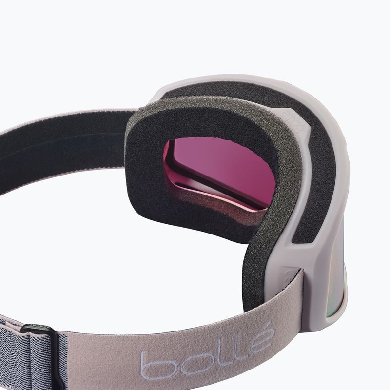 Gogle narciarskie Bollé Bedrock Plus powder pink matte/rose gold 2