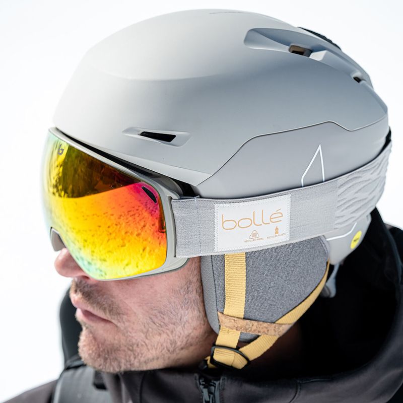 Síszemüveg Bollé Eco Torus M oatmeal matte/sunrise 6