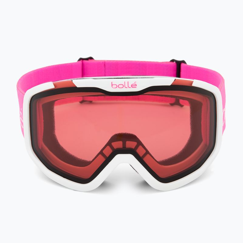 Gyerek síszemüveg Bollé Rocket white& pink matte/ vermillon 2