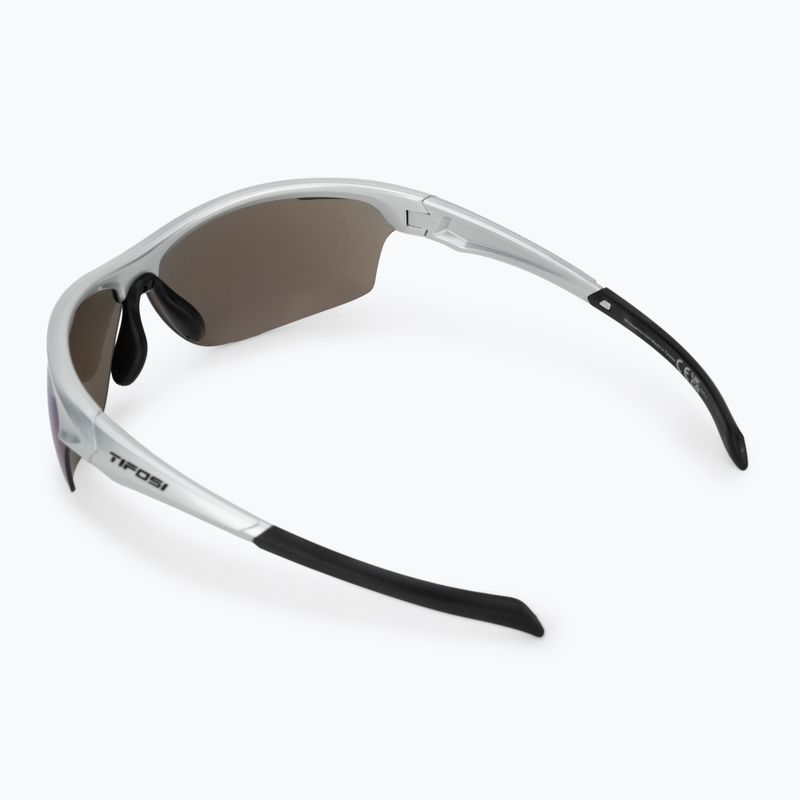 Tifosi metallic silver/smoke blue mirror napszemüveg 2