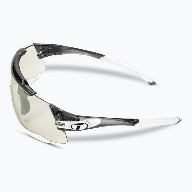Tifosi Aethon Fototec 1 kristály füst fehér/világos éjszakai fotokróm kerékpáros szemüveg 4