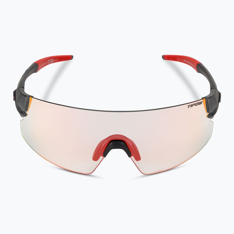Tifosi Rail Xc Clarion Fototec szatén vapor/klarion vörös fotokróm kerékpáros szemüveg 3