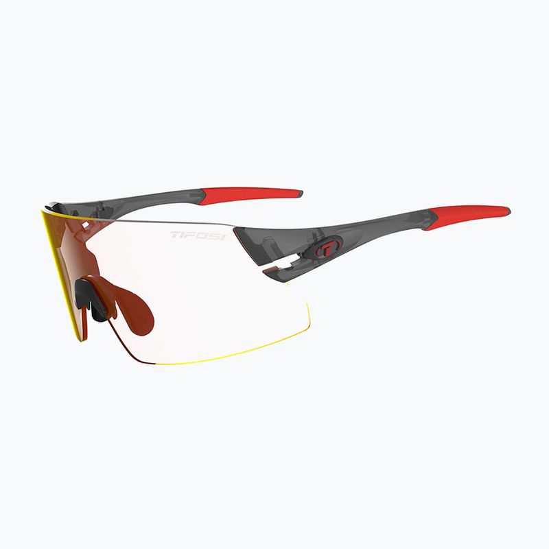 Tifosi Rail Xc Clarion Fototec szatén vapor/klarion vörös fotokróm kerékpáros szemüveg 5