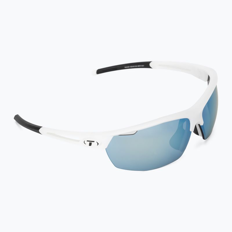 Napszemüveg Tifosi Navar matte white/smoke bright blue mirror