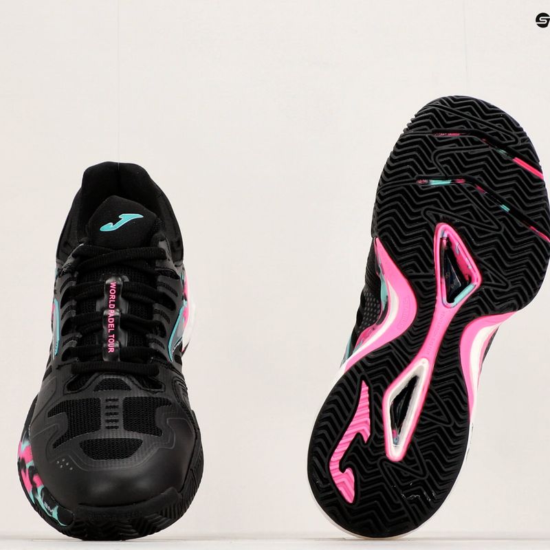 Női teniszcipő Joma T.Slam Lady fekete/fuxia 18