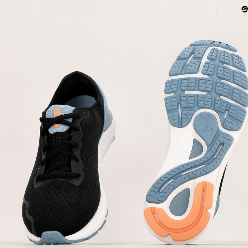 Under Armour Hovr Sonic 6 női futócipő fekete/buborék barack 12