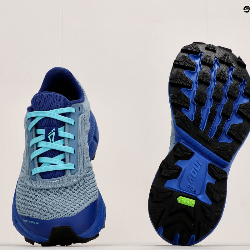 Női futócipő Inov-8 Trailfly Ultra G 280 világoskék/kék 20