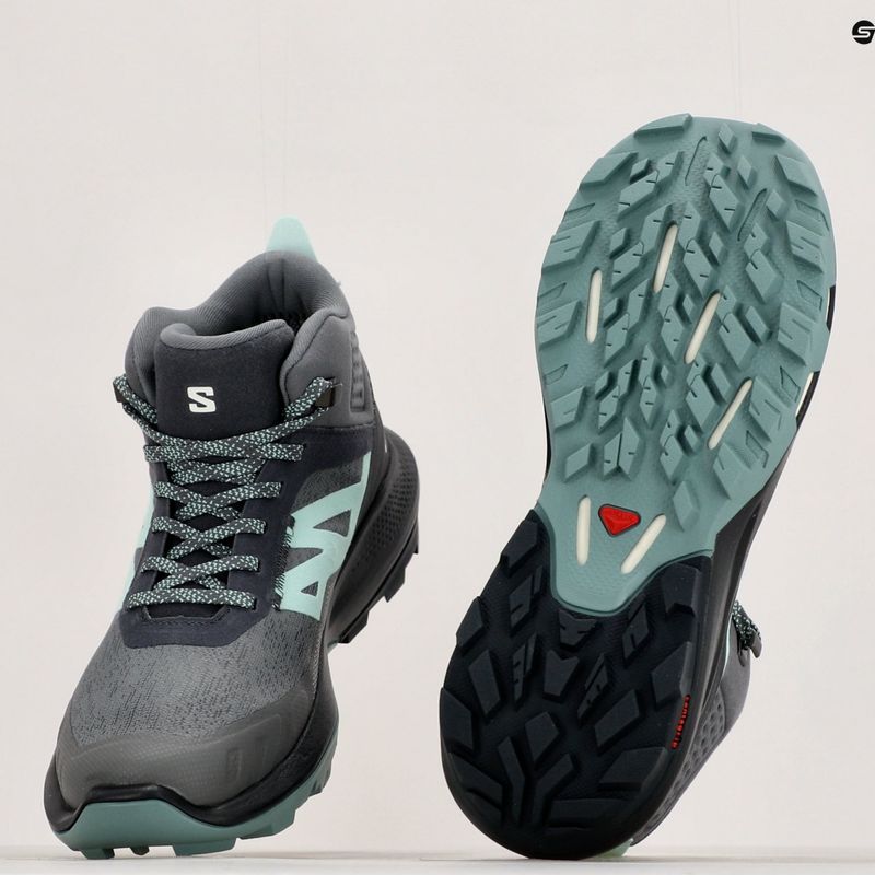 Salomon Outpulse Mid GTX női túrabakancs ébenfa/qush/ebony 20