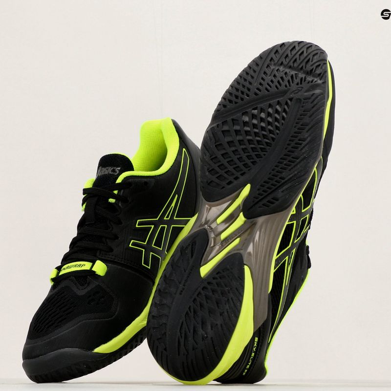 ASICS Sky Elite FF 2 férfi röplabda cipő fekete / fehér 13