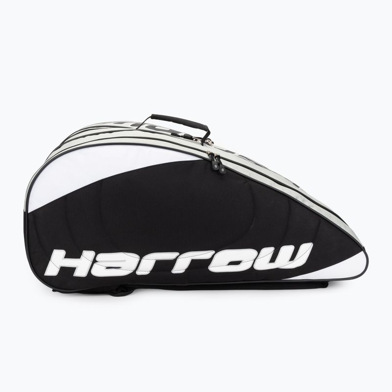 Tenisz táska Harrow Pro Racquet Bag black/silver 2