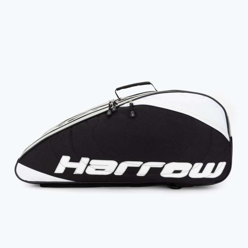 Tenisz táska Harrow Pro Racquet Bag black/silver 3