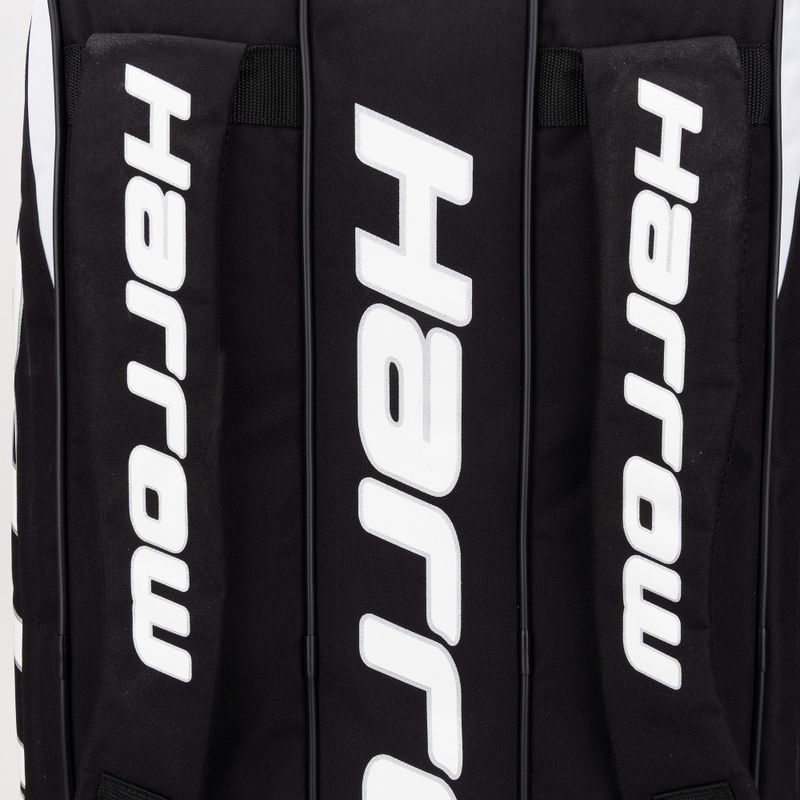 Tenisz táska Harrow Pro Racquet Bag black/silver 9