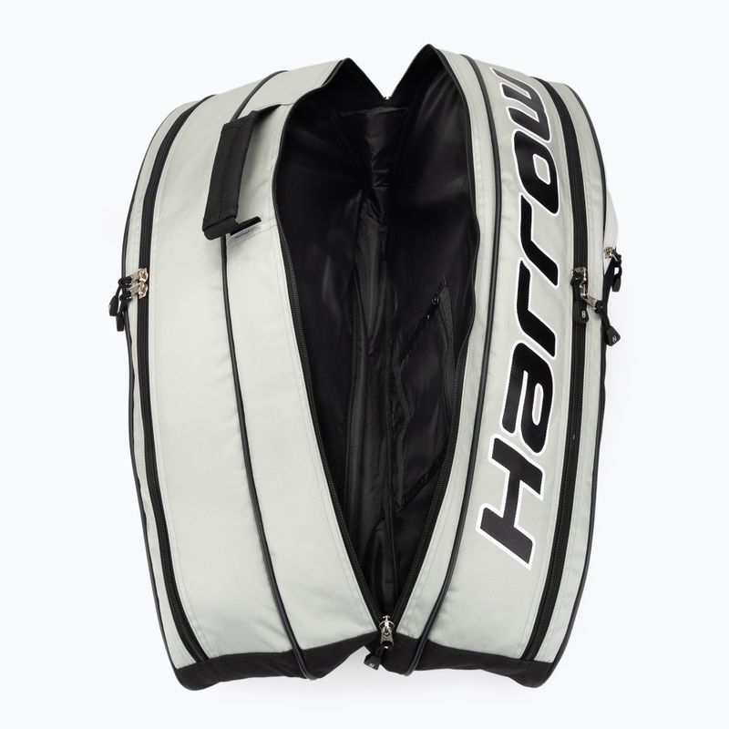 Tenisz táska Harrow Pro Racquet Bag black/silver 10