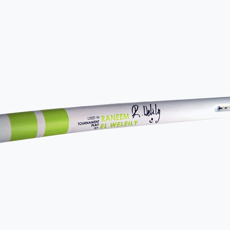 Squash ütő Harrow Raneem Vapor 115 white/ black/ lime 2