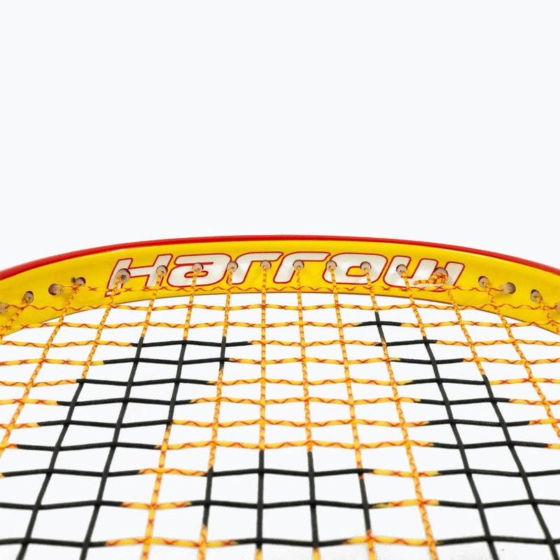 Squash ütő Harrow Reflex 120 red/ yellow/ white 3