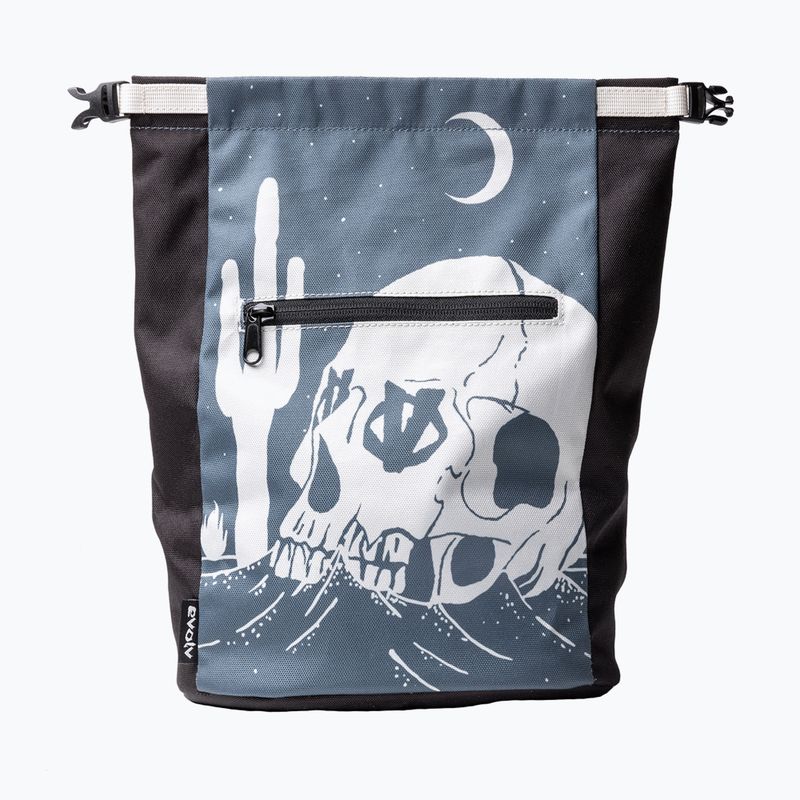 Magnézia táska Evolv Chalk Bucket skull 2