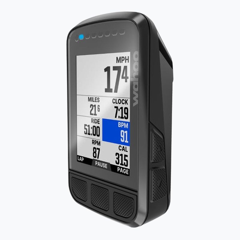 Wahoo Elemnt Bolt v2 GPS kerékpáros számítógép fekete WFCC5 6