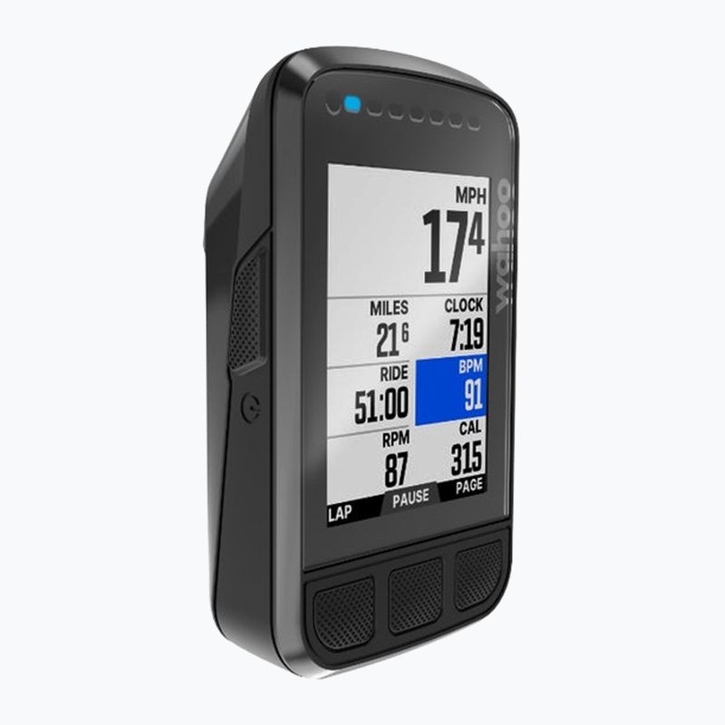 Wahoo Elemnt Bolt v2 GPS kerékpáros számítógép fekete WFCC5 7