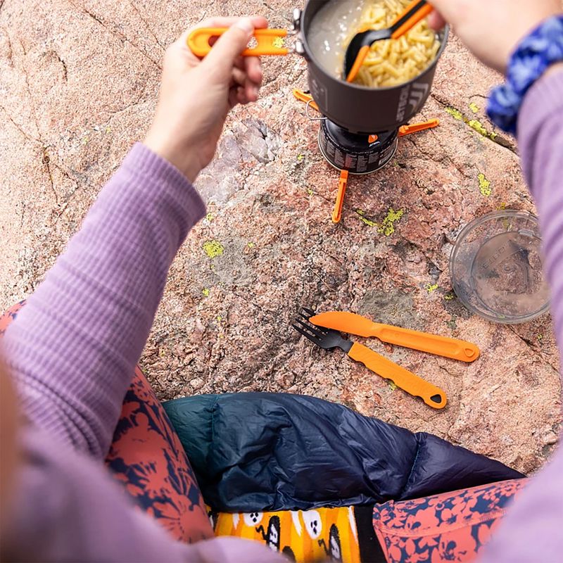 Jetboil TrailWare narancssárga evőeszközök 12