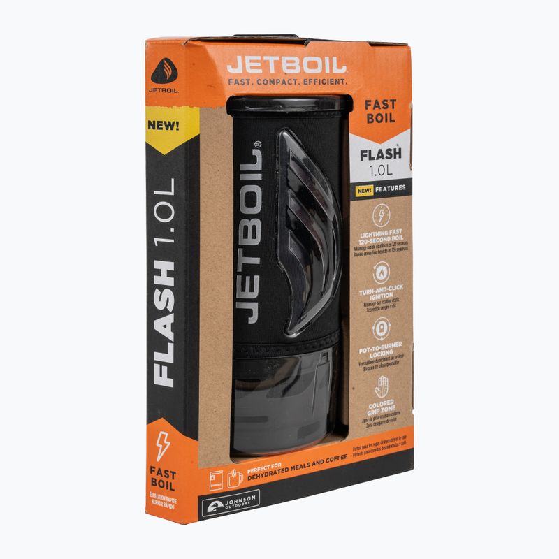 Jetboil New Flash Personal Cooking System szénszálas utazó tűzhely 6