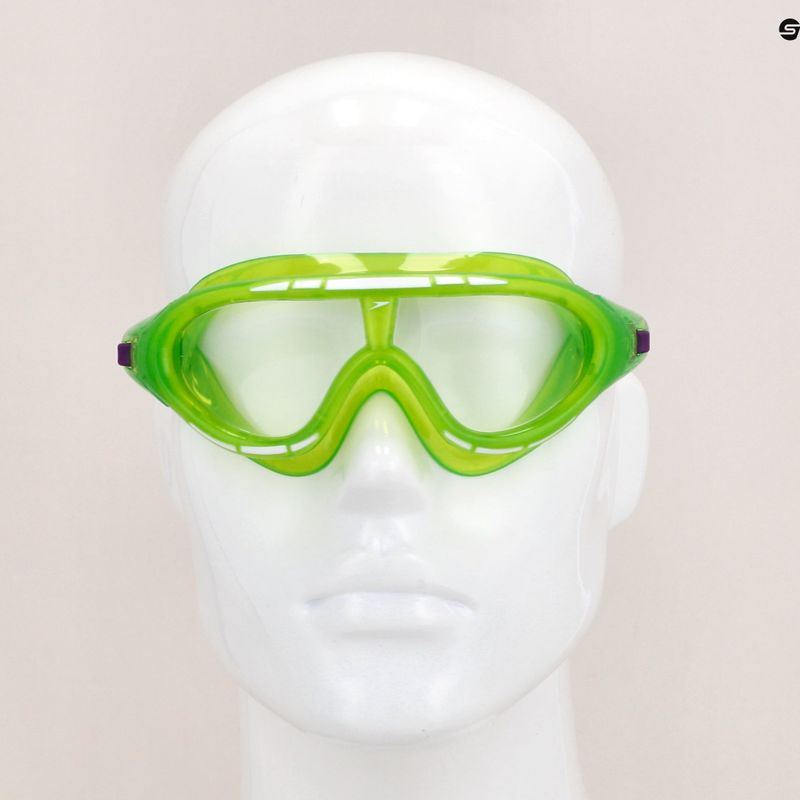 Speedo Biofuse Rift Junior úszómaszk zöld 7
