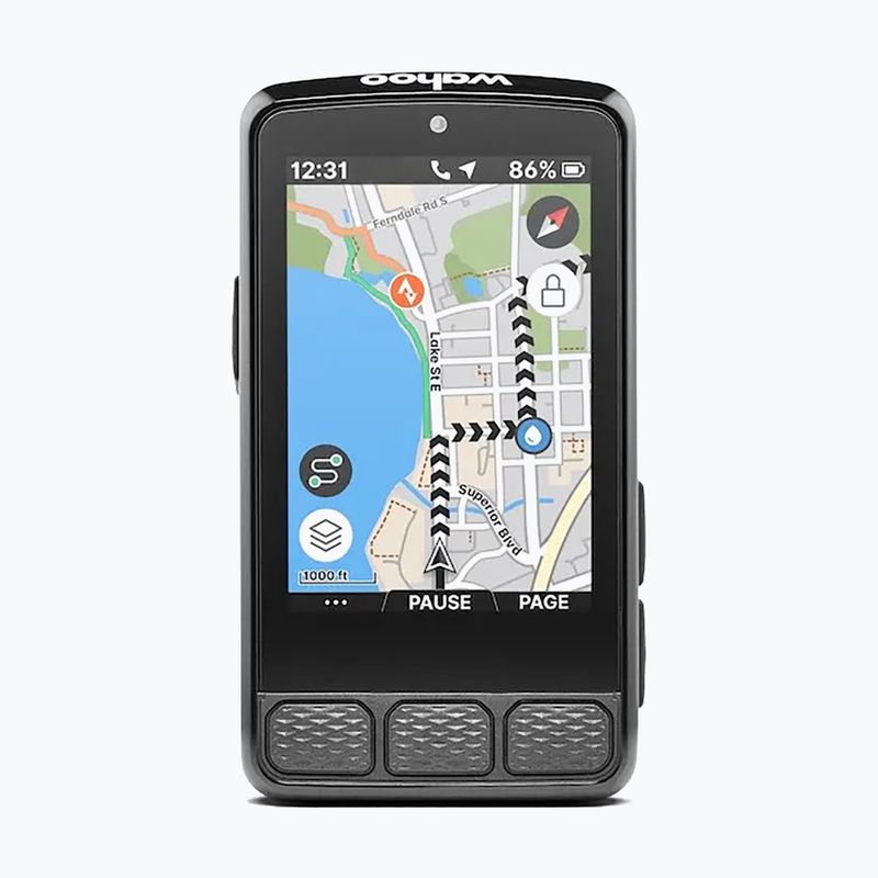 Wahoo Elemnt Roam GPS 3 fekete kerékpáros navigáció