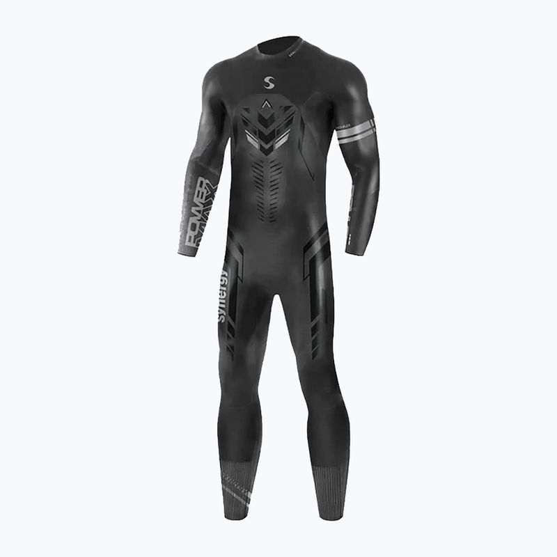 Férfi triatlonruha Synergy Hybrid EFX4 Full Sleeve Triathlon black