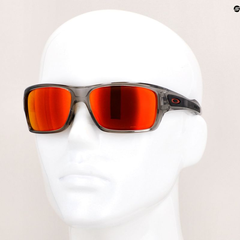 Oakley Turbine szürke tinta/prizm rubin polarizált napszemüveg 14