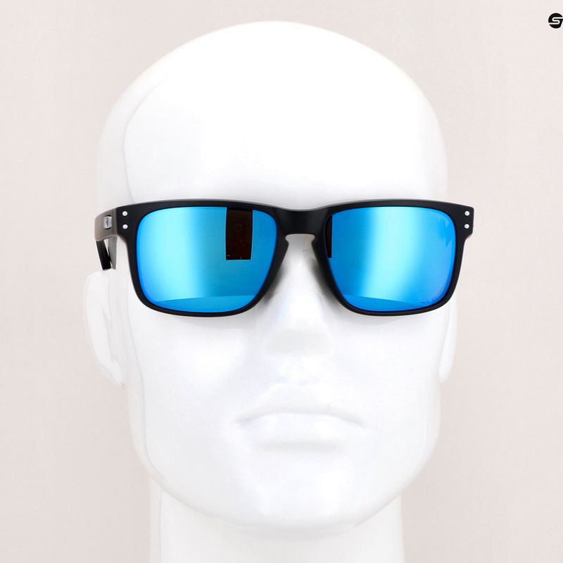 Oakley Holbrook matt fekete/prizm zafír polarizált napszemüveg 14