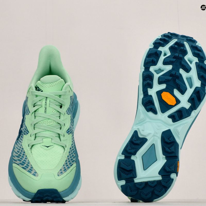 Női futócipő HOKA Mafate Speed 4 lime glow/cean mist 13