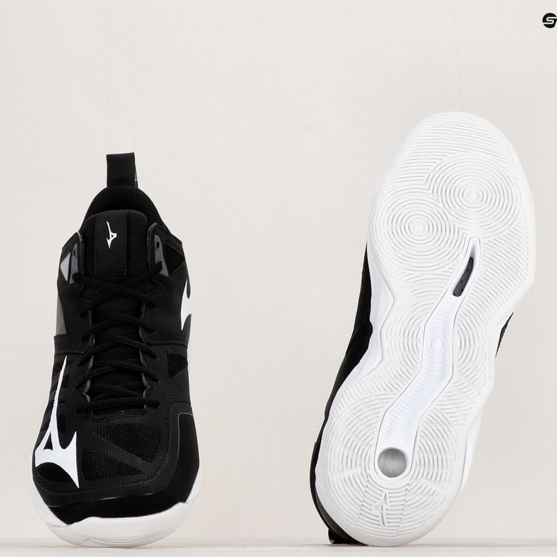 Férfi röplabda cipő Mizuno Wave Dimension Mid fekete V1GA224501 13