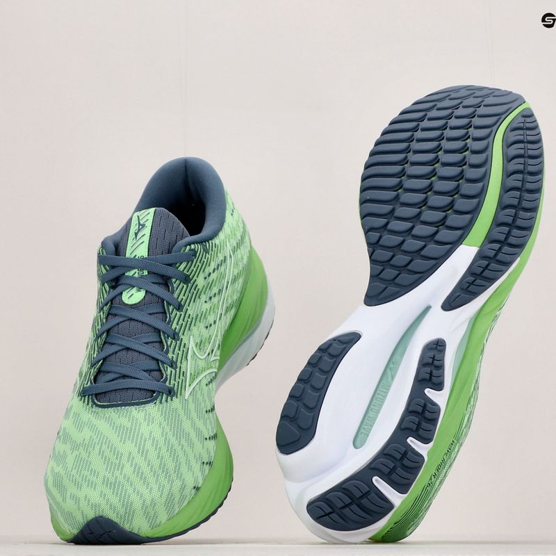 Férfi futócipő Mizuno Wave Rider 26 909 c/fehér/kínai kék 11