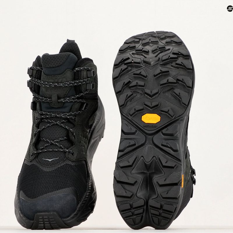 Férfi túrabakancsok HOKA Anacapa 2 Mid GTX fekete/fekete 21