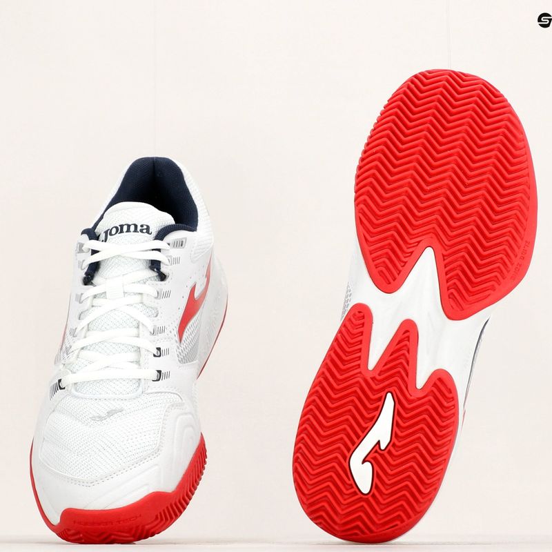 Férfi teniszcipő Joma Master 1000 fehér/piros 12