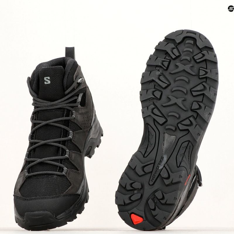 Salomon Quest Rove GTX férfi túrabakancs fekete/phantom/magnet 19