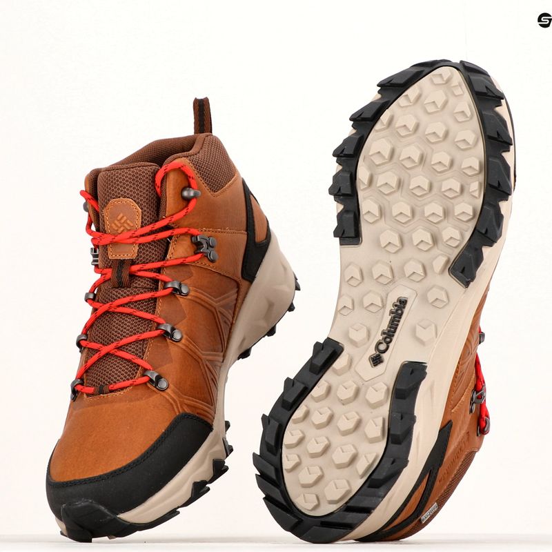 Columbia Peakfreak II Mid Outdry Leather elk/fekete férfi túrabakancsok 15