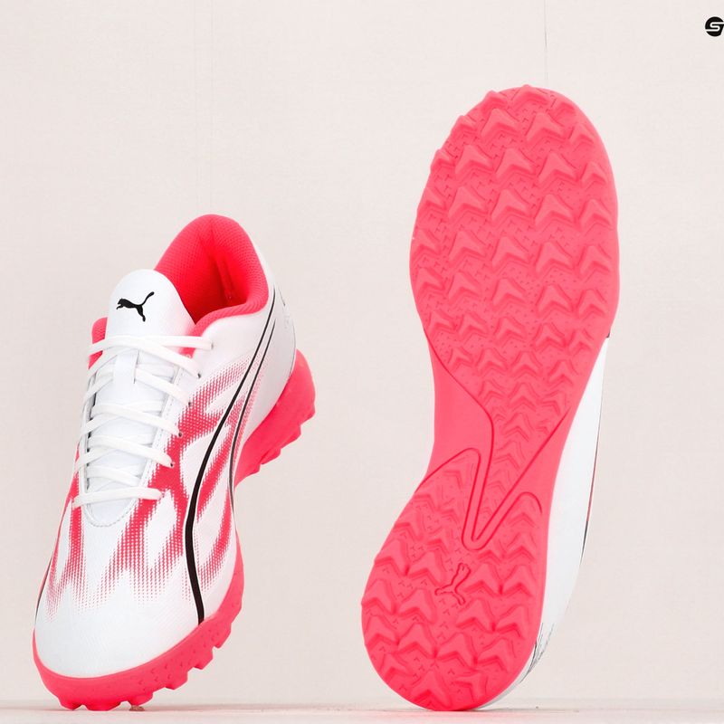 Férfi futballcipő PUMA Ultra Play FG/AG puma fehér/puma fekete/tűz orchidea 14