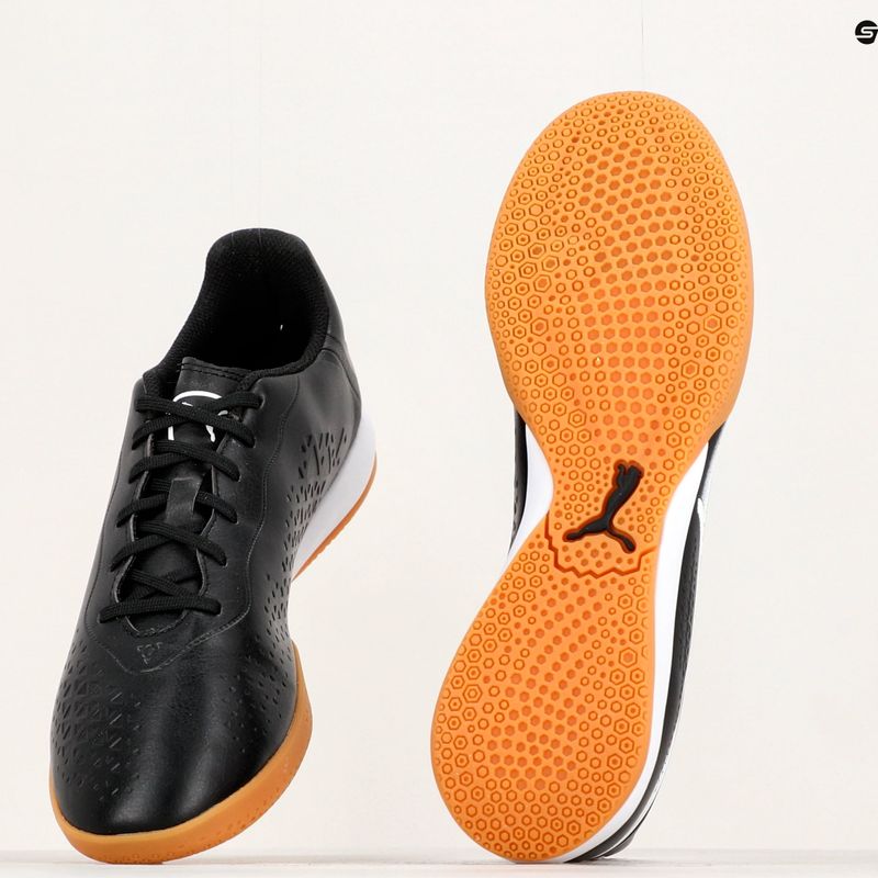 PUMA King Match IT férfi futballcipő puma fekete/puma fehér 12