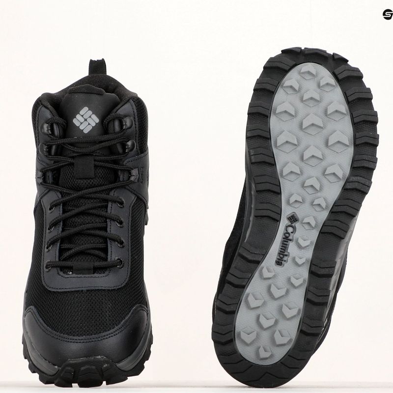 Columbia Trailstorm Ascend Mid WP férfi túrabakancs fekete/sötétszürke 15