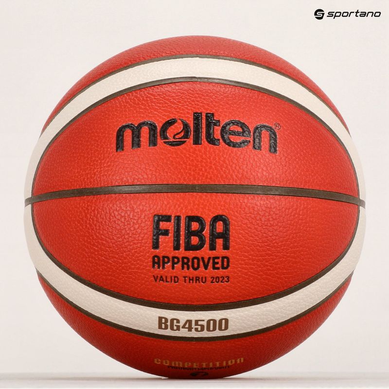 Olvadt narancssárga kosárlabda B7G4500 7