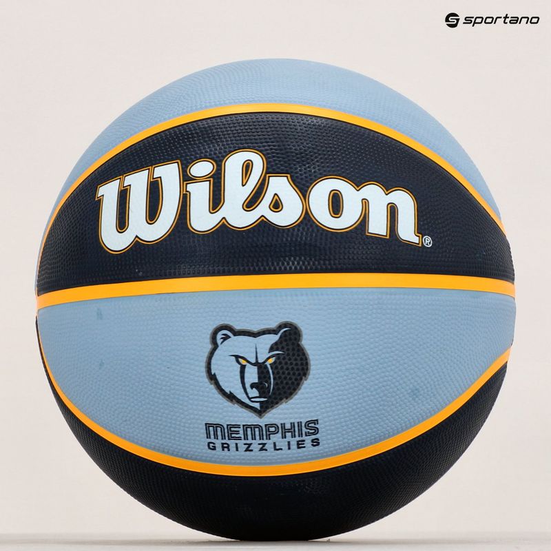 Wilson NBA Team Tribute Memphis Grizzlies kosárlabda, sötétkék WTB1300XBMEM 6