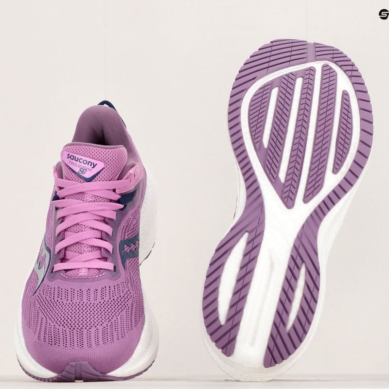 Női futócipő Saucony Triumph 21 grape/indigo 12