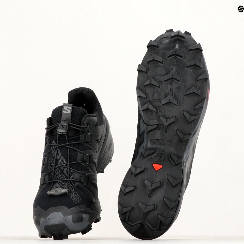 Férfi futócipő Salomon Speedcross 6 fekete/fekete/phantom 15