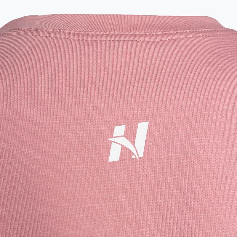 Női edzőpóló NEBBIA Invisible Logo régi rózsa 9