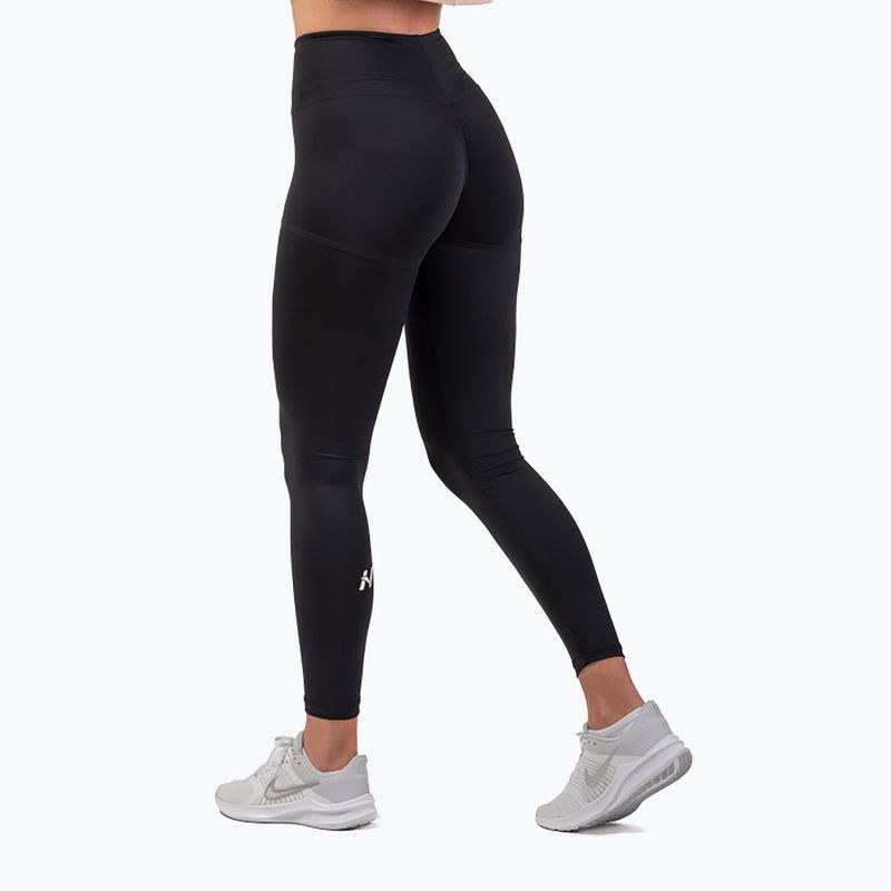 Női leggings NEBBIA Active High-Waist Smart Pocket fekete 402 6