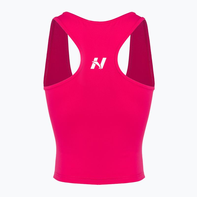 Női edzős felső NEBBIA Sporty Slim Fit Crop rózsaszínű 5